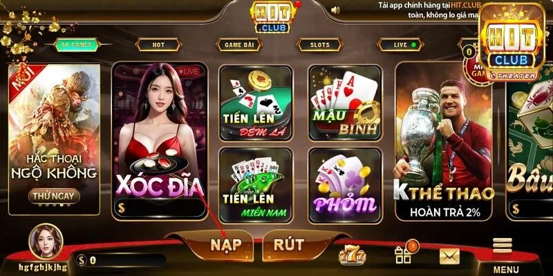 Cách nạp tiền Hitclub với 7 phương thức đơn giản  2 Cách nạp tiền Hitclub chi tiết