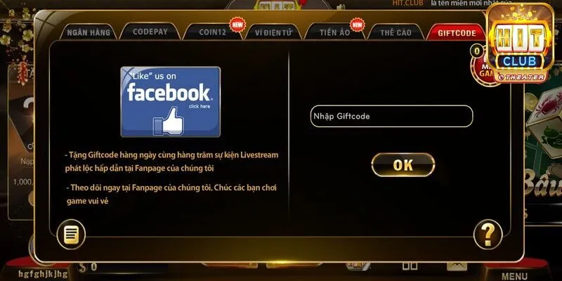 Cách nạp tiền Hitclub với 7 phương thức đơn giản  9 Hướng dẫn nạp tiền qua giftcode
